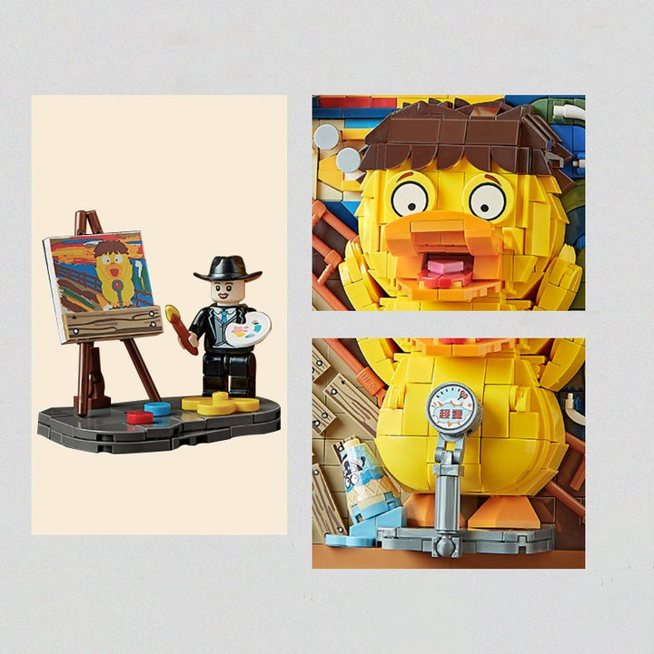 BowLift | Caricature Famous Paintings Micro Building Blocks