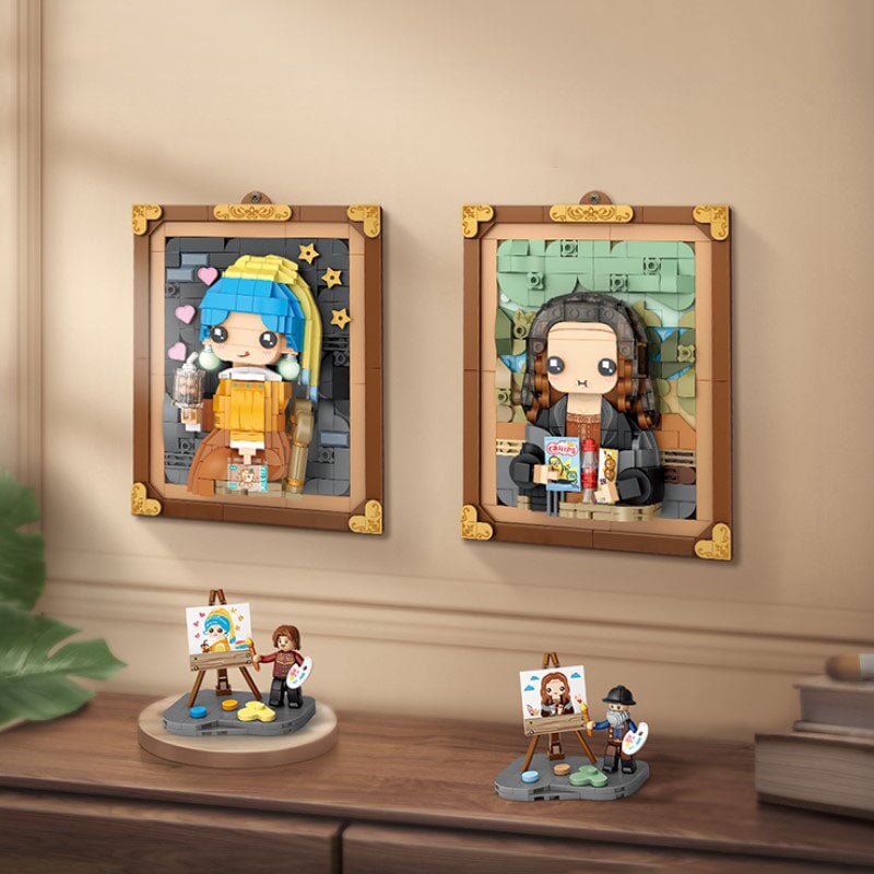 BowLift | Caricature Famous Paintings Micro Building Blocks