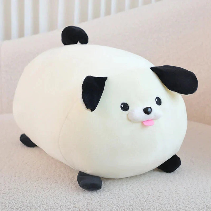 BowLift | Cheerful White Brown Dog Plushies
