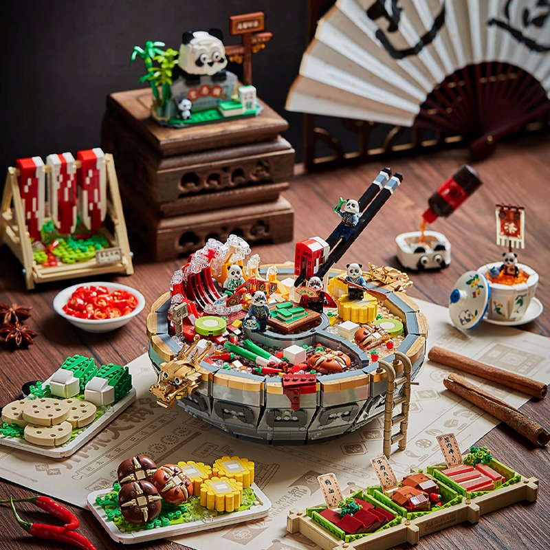 BowLift | Royal Hot Pot Meal Micro Building Set | NEW