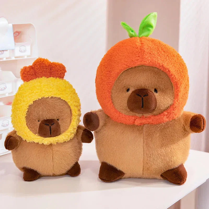 BowLift | Chubby Capybara Plushie With Hat