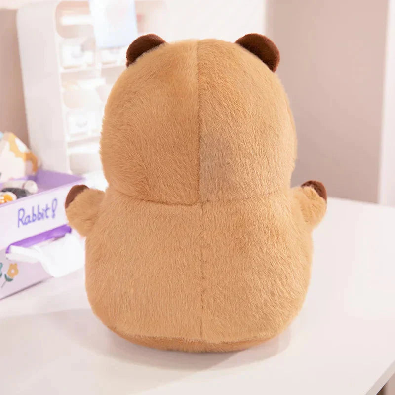 BowLift | Chubby Capybara Plushie With Hat