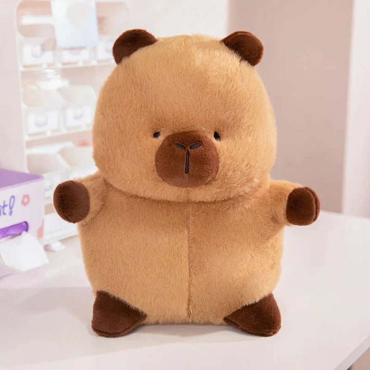 BowLift | Chubby Capybara Plushie With Hat