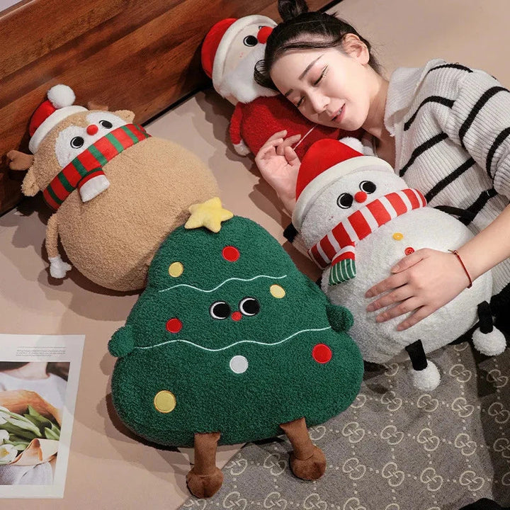 BowLift | Chubby Christmas Tree Reindeer Santa Snowman Plushies