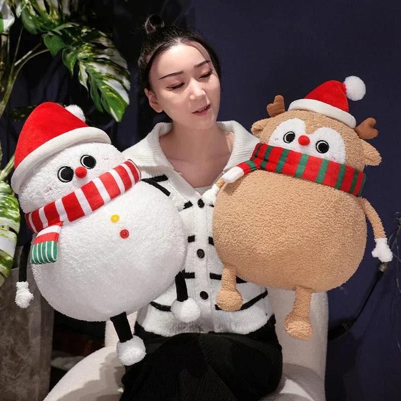 BowLift | Chubby Christmas Tree Reindeer Santa Snowman Plushies