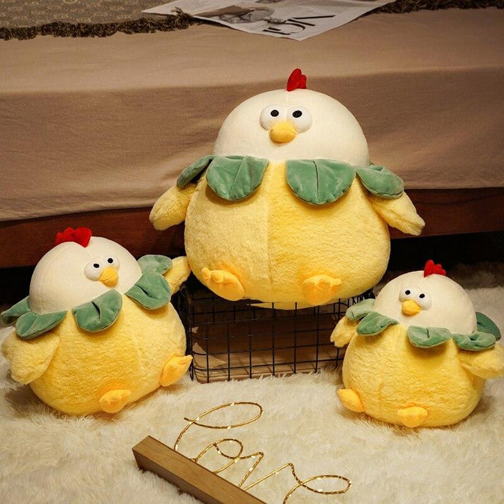 BowLift | Chubby Round Chicken Plush