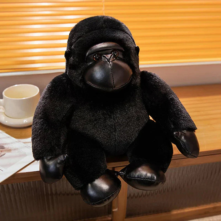 BowLift | Chunky Black Silver Gorilla Ape Plushies