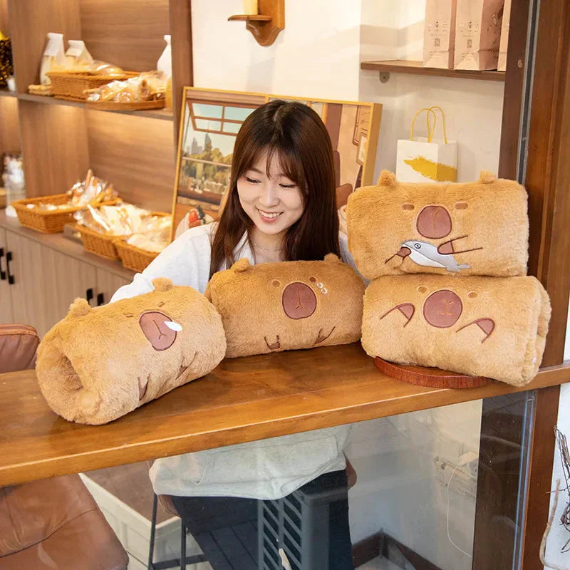 BowLift | Cute Capybara Hand Warmer Plushies