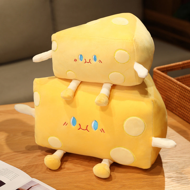 BowLift | Cute Cheese Block Plushie