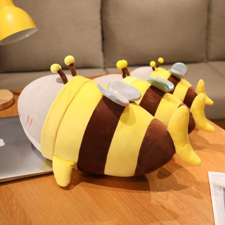 BowLift | Cute Chonky Half Shark Half Bee Plushie