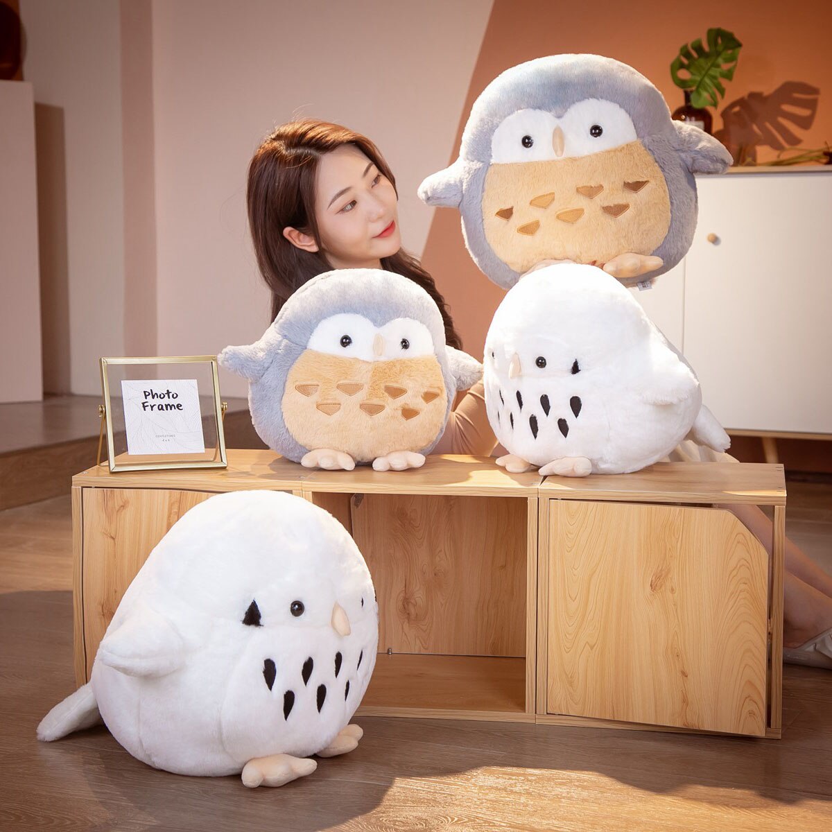 BowLift | Cute Chonky Owl Plushies