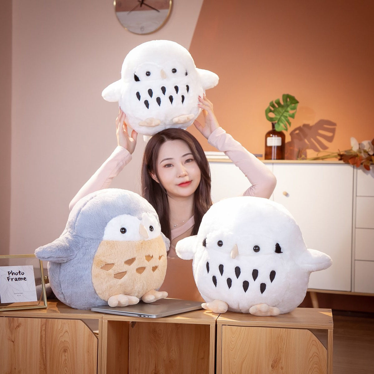 BowLift | Cute Chonky Owl Plushies