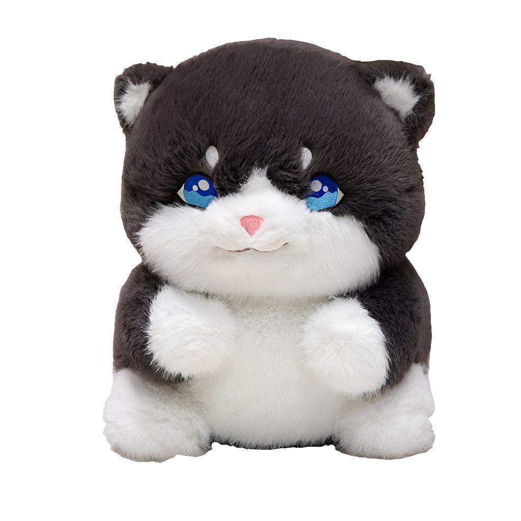 BowLift | Cute Chubby Gray Ginger Cat Plushies