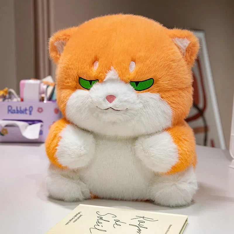 BowLift | Cute Chubby Gray Ginger Cat Plushies