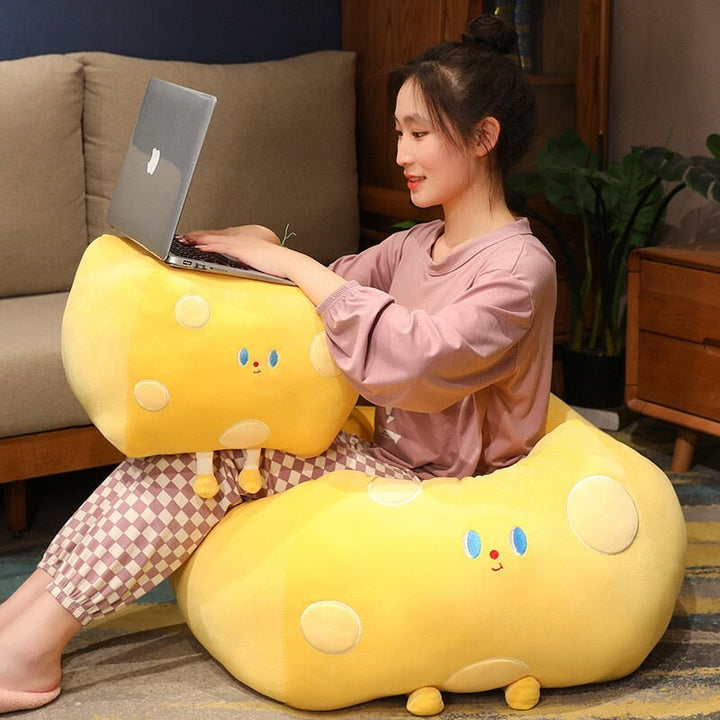 BowLift | Cute Cube Cheese Block Plushie