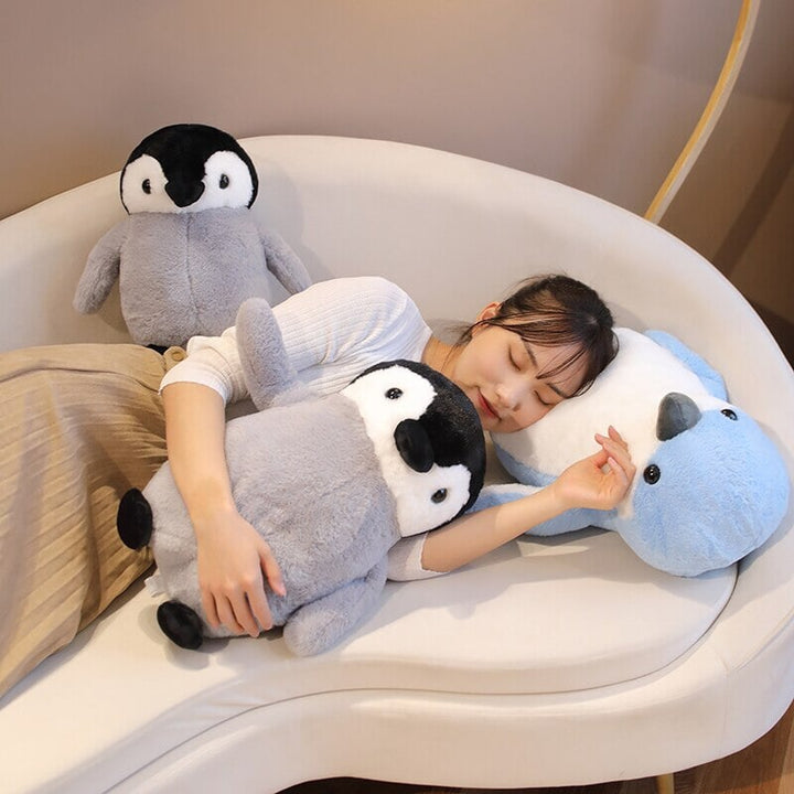 BowLift | Cute Fluffy Penguin Walrus Plushies