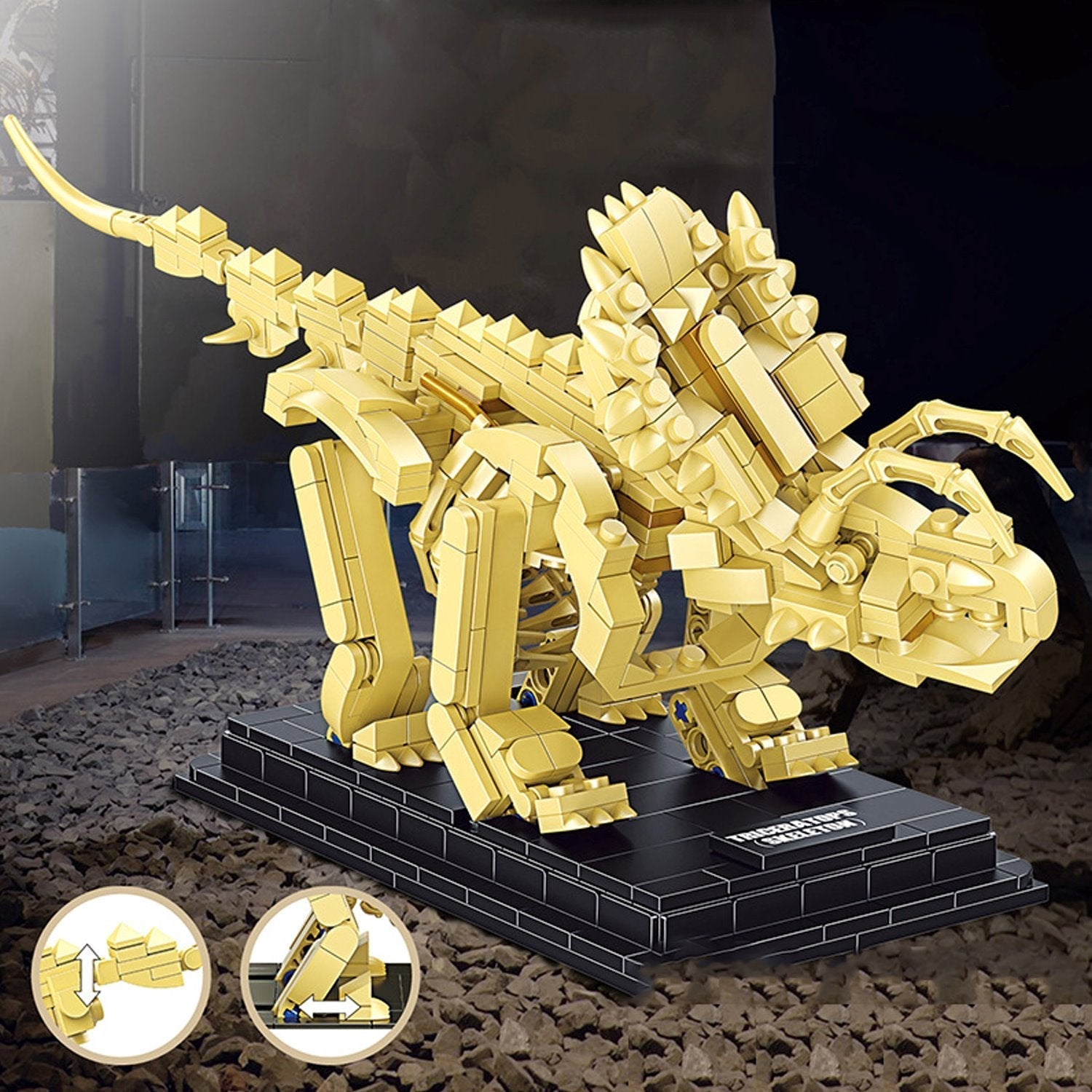 BowLift | Dinosaur Fossil Skeletons Building Blocks Collection 2 | LIMITED STOCK