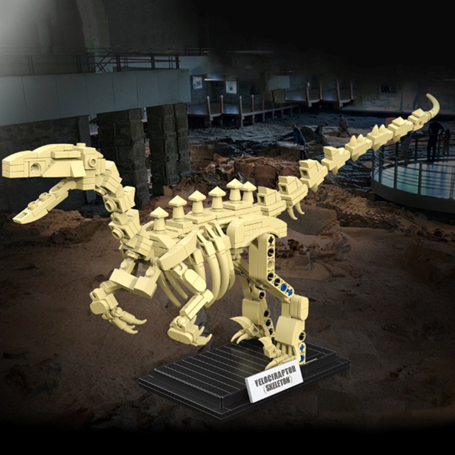 BowLift | Dinosaur Fossil Skeletons Building Blocks Collection 2 | LIMITED STOCK