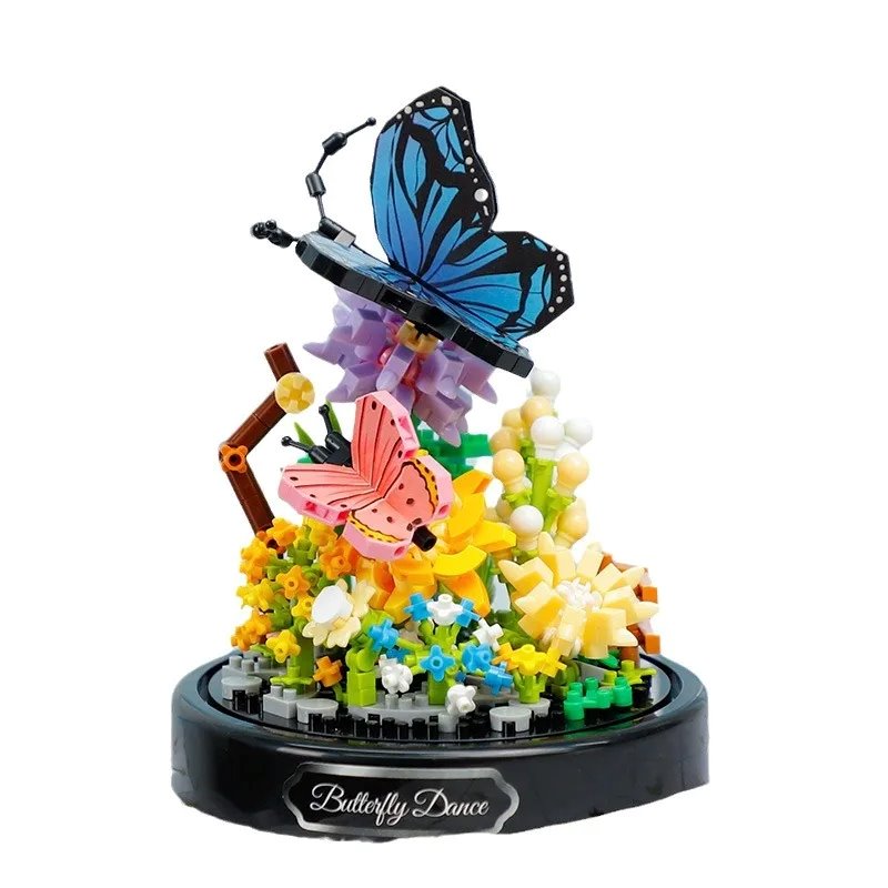 BowLift | Flowers Insects Butterfly Bee Nano Building Blocks