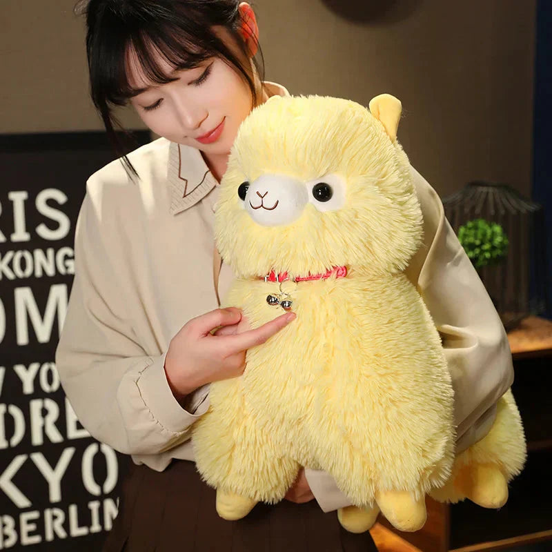 BowLift | Fluffy Alpaca Llama Plushies with Bell
