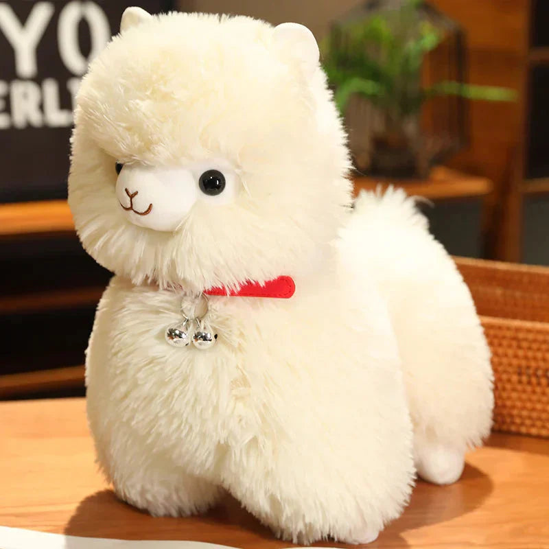 BowLift | Fluffy Alpaca Llama Plushies with Bell