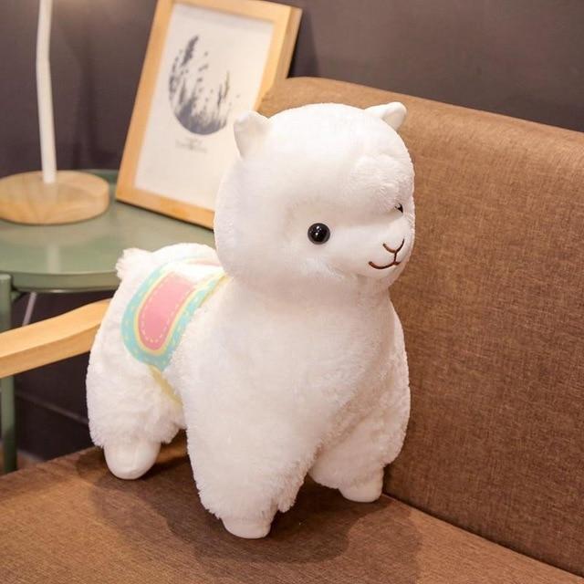 BowLift | Kawaii Pink Purple White Fluffy Alpaca Plushie Collection