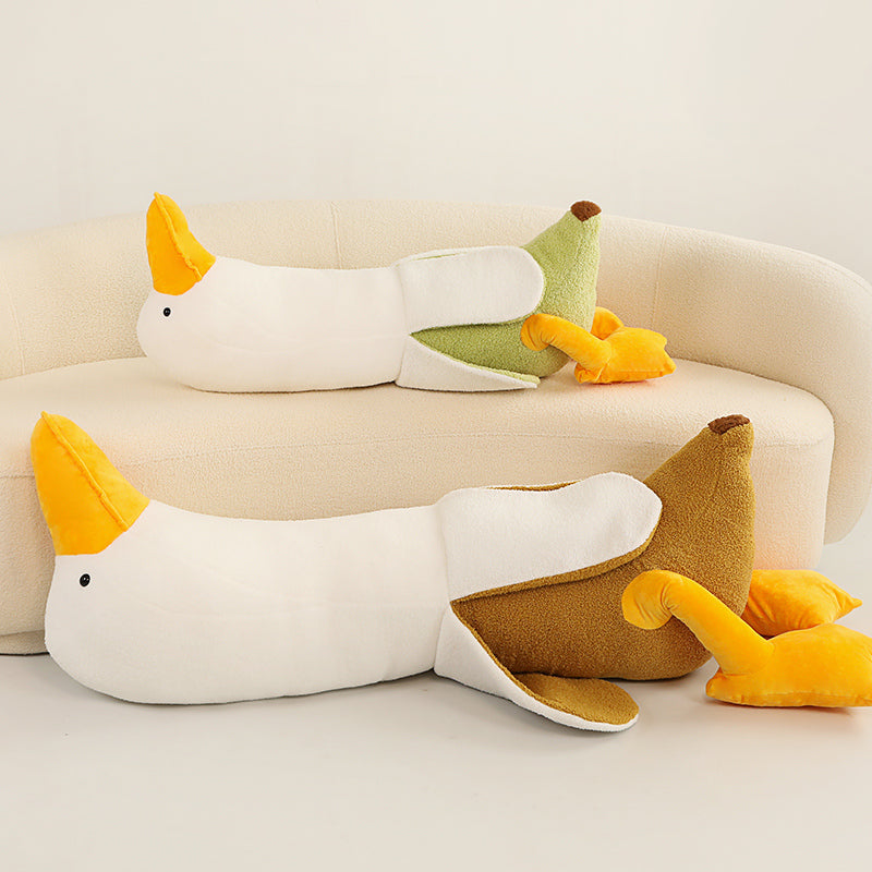 BowLift | Fluffy Banana Duck Plushie