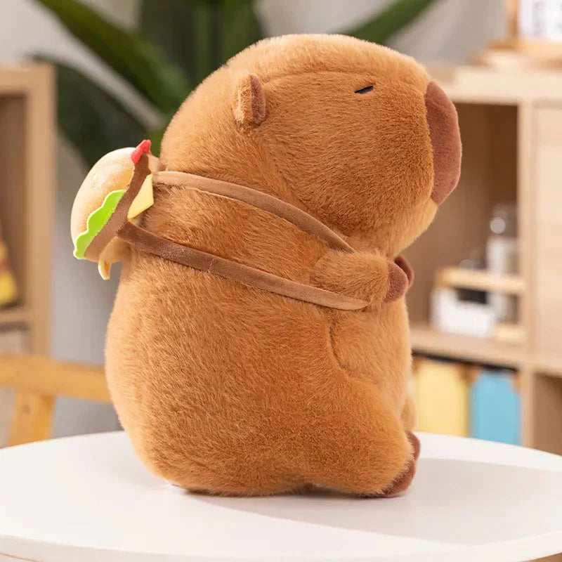 BowLift | Fluffy Capybara Burger Bag Plushies