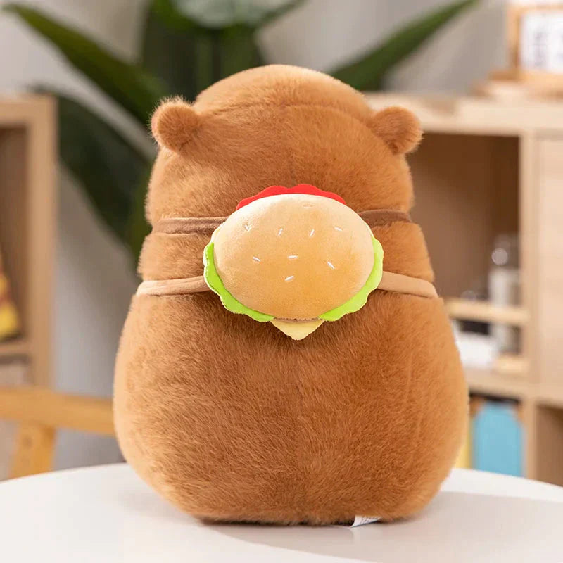 BowLift | Fluffy Capybara Burger Bag Plushies