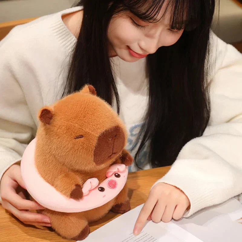 BowLift | Fluffy Capybara with Float Plushie