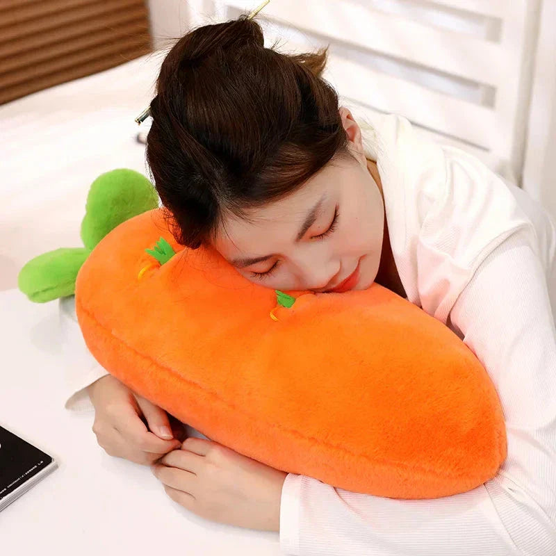BowLift | Fluffy Carrot Plushie with Mini Hanging Carrots