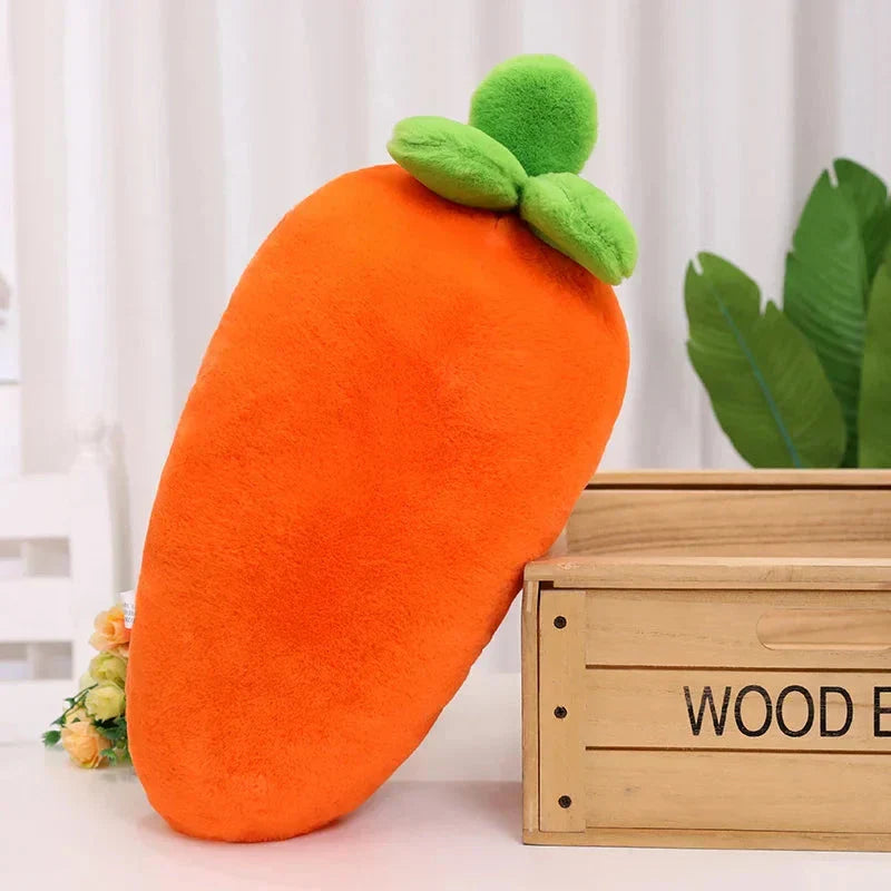 BowLift | Fluffy Carrot Plushie with Mini Hanging Carrots