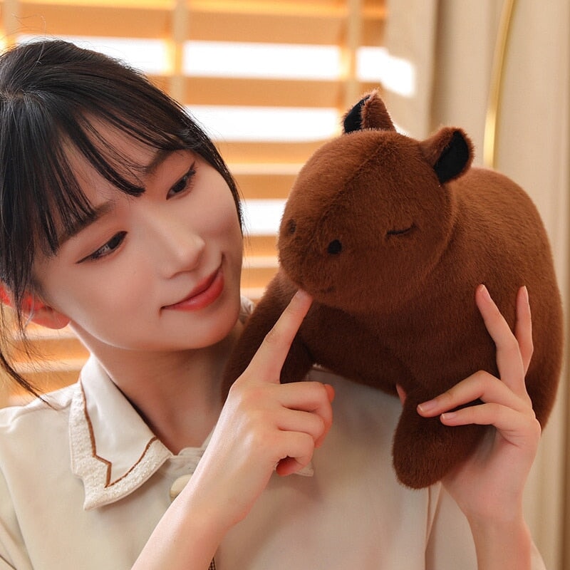BowLift | Fluffy Cute Capybara Plushie