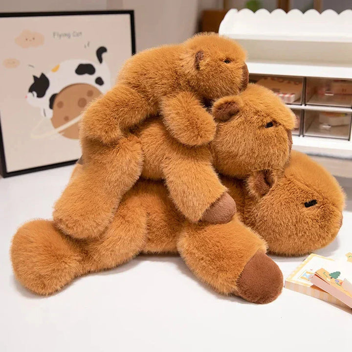 BowLift | Fluffy Laying Animal Family Plushies