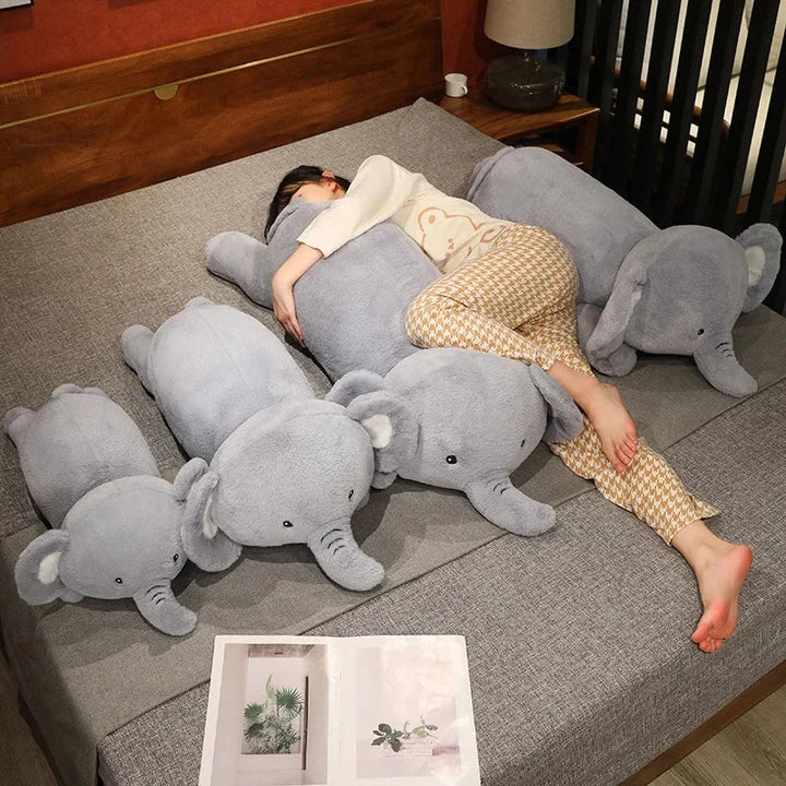 BowLift | Fluffy Laying Elephant Family