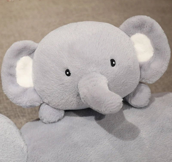 BowLift | Fluffy Laying Elephant Family