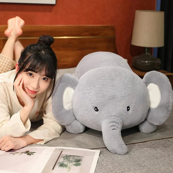 BowLift | Fluffy Laying Elephant Family