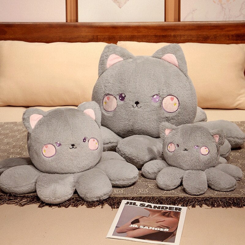 BowLift | Fluffy Octo-Animal Fox Cat Bunny Bear Plushies