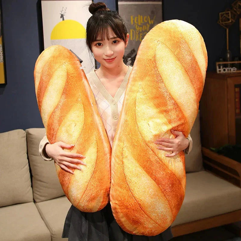 BowLift | French Baguette Bread Plushie