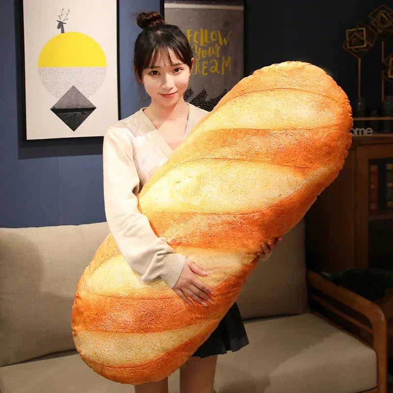 BowLift | French Baguette Bread Plushie