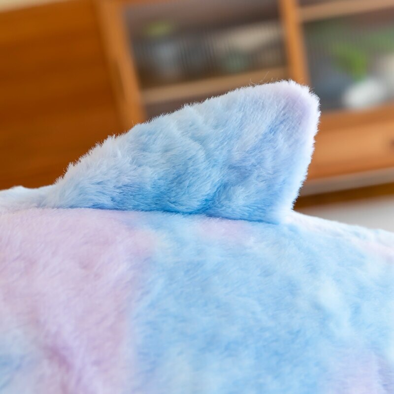 BowLift | Fuzzy Rainbow Shark Plushie