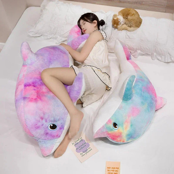 BowLift | Galaxy Rainbow Dolphin Plushies