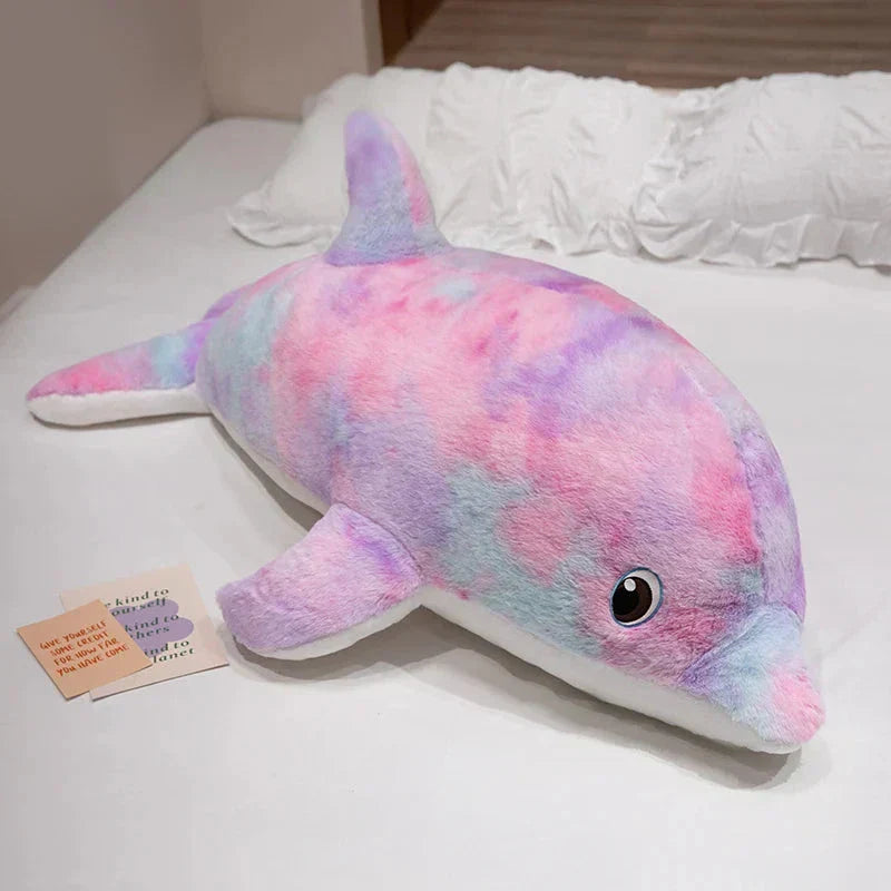 BowLift | Galaxy Rainbow Dolphin Plushies