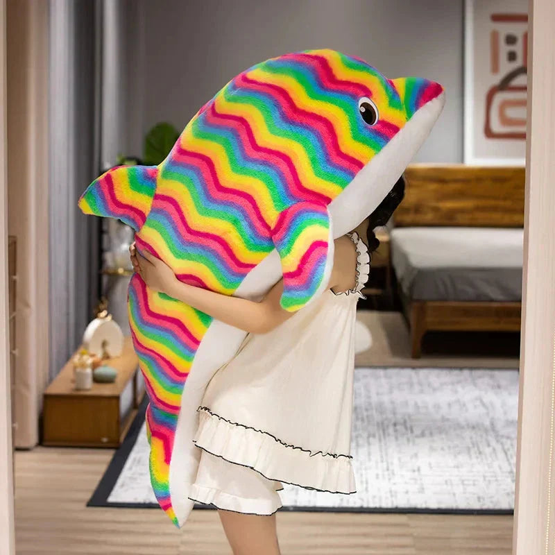 BowLift | Galaxy Rainbow Dolphin Plushies