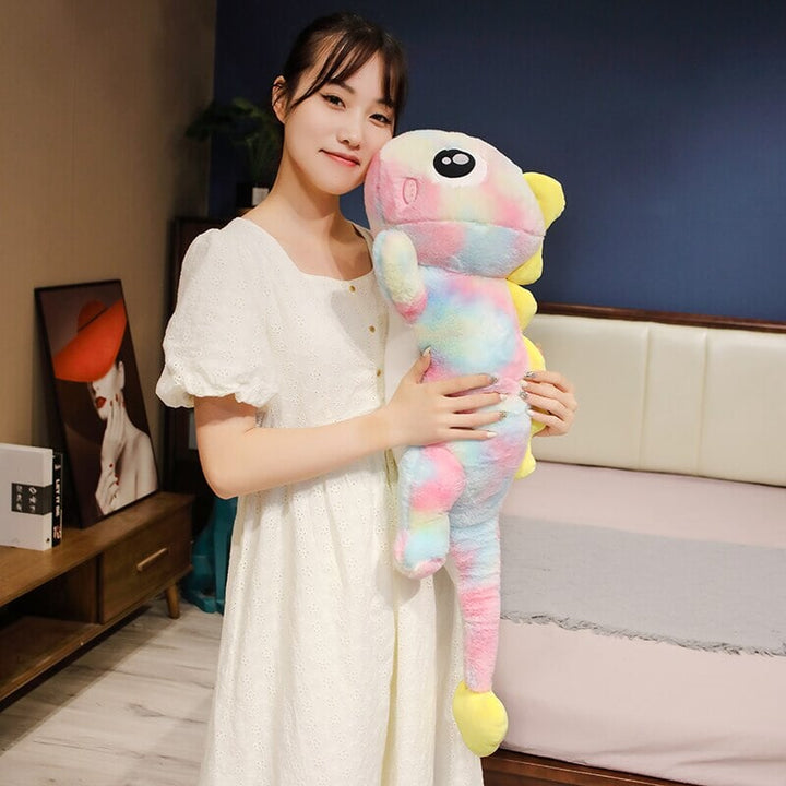 BowLift | Galaxy Rainbow Pasco the Lizard Plushie