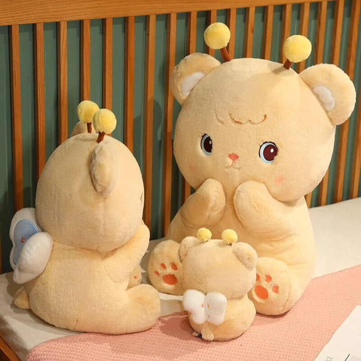 BowLift | Gem the Bumble Bee Brown Bear Plushie
