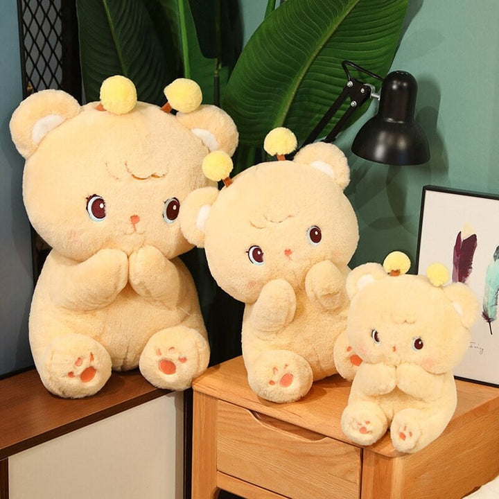 BowLift | Gem the Bumble Bee Brown Bear Plushie
