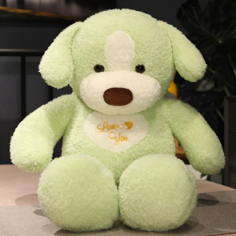 BowLift | Giant 35in Fluffy Dog Teddy Bear Soft Toy