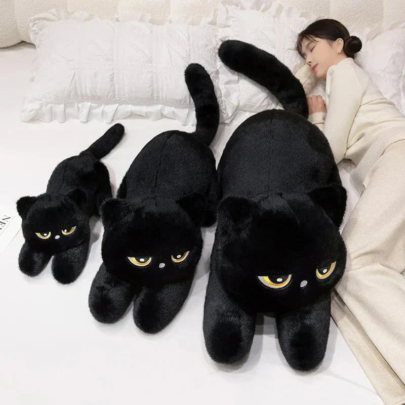 BowLift | Giant Black Grey Cat Plushies