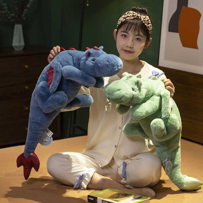 BowLift | Giant Fluffy Dragon Plushie Collection
